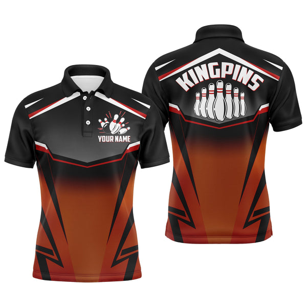 Max Corner Amazing King Pins bowling jerseys Custom Name And Team Shirt