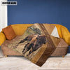 Maxcorners Personalized Bison Blanket