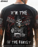 MAXCORNERS I'M THE BLACK JEEP OF THE FAMILY SKULL ALL OVER PRINT - PT2211