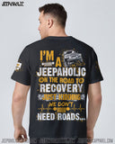 Maxcorners I'm A Jeepaholic On The Road Hoodie