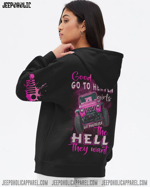 Maxcorners Good Girls Go To Heaven Jeep Hoodie PT08