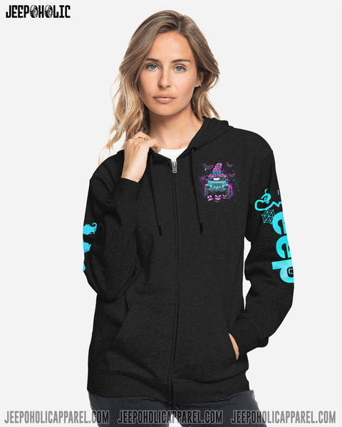 Maxcorners Not All Witches Ride Broomsticks Jeep Hoodie PT13