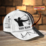 Maxcorners Archery US Flag Personalized Name Cap