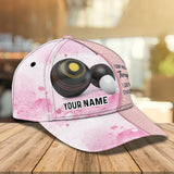 Maxcorners I Don't Need Therapy, I Just Need To Play Some Bowls Personalized Name 3D Cap