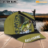 Maxcorners Personalized Take A Bite Devil Bass Fishing Cap