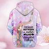 Maxcorners Mother's Day The Love Between A Mother And Daughter Is Forever Personalized Name 3D Over Printed Hoodie