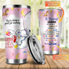 Maxcorners Mother's Day Hi Mommy Personalized 3D Over Printed Tumbler