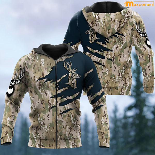 Maxcorners Deer Hunting Hoodie HU16