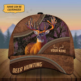 Maxcorners Custom Name Montana Deer Hunting Premium 3D Printed Cap