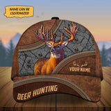 Maxcorners Custom Name Montana Deer Hunting Premium 3D Printed Cap