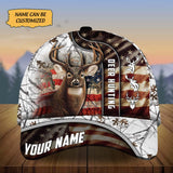 Maxcorners Custom Name Daniel Deer Hunting Premium 3D Printed Cap