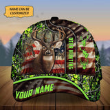 Maxcorners Custom Name Daniel Deer Hunting Premium 3D Printed Cap