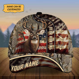 Maxcorners Custom Name Daniel Deer Hunting Premium 3D Printed Cap