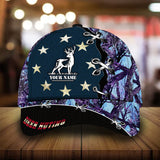 Max Corners The Best Deer Hunting Star Camo Pattern 3D Multicolor Personalized Cap