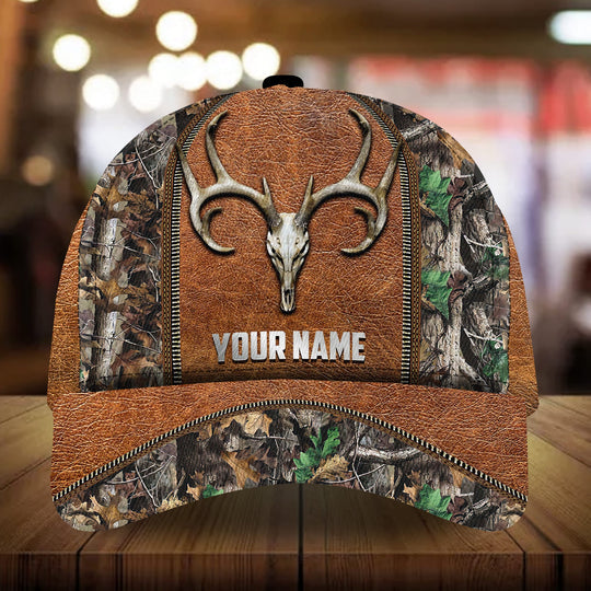 Maxcorners The Perfect Deer Skull Hunting Personalized Cap