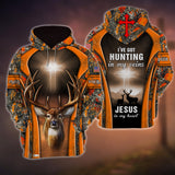 Max Corner Epic Hunting In My Veins Deer Hunting Personalized 3D Hoodie For Hunting Lover