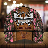 Max Corners Unique Leather Bow Pattern Deer Hunting 3D Multicolor Personalized Cap