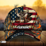 Max Corners Premium Best Gash American Hunter 3D Multicolor Personalized Cap