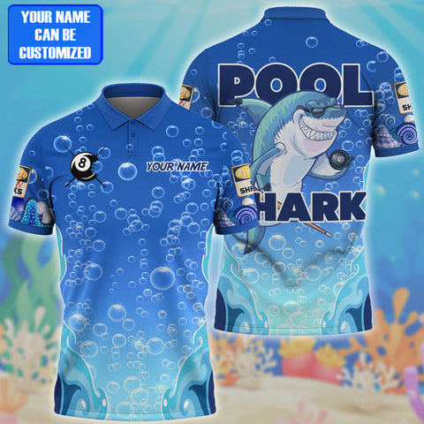 Maxcorners Pool Shark Billiard All Over Printed Personalized Unisex Shirt