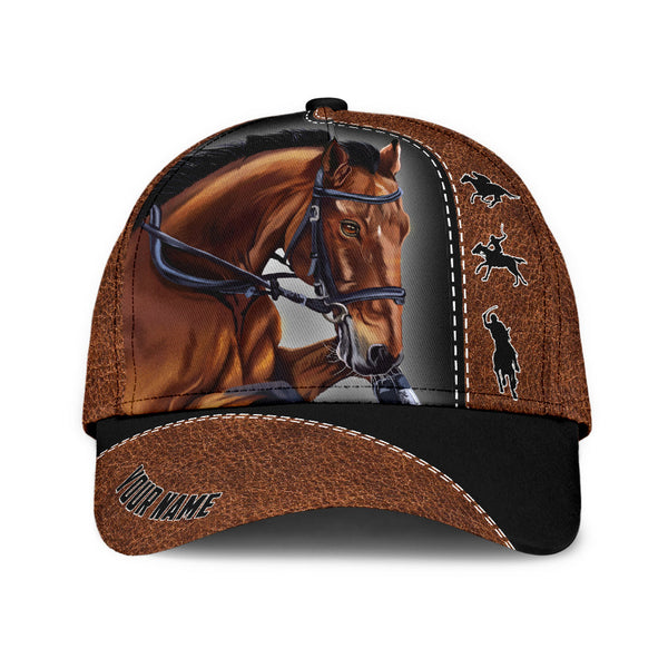 Maxcorners Personalized Name Rodeo Classic Cap Horse Riding