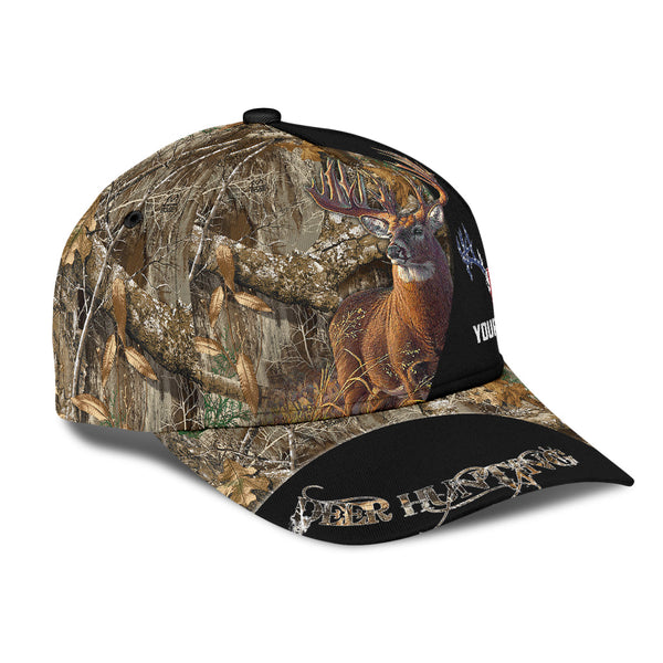 Maxcorners Personalized Deer Hunting Camo Classic Cap HM33