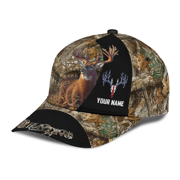 Maxcorners Personalized Deer Hunting Camo Classic Cap HM33