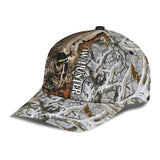 Maxcorners Bow Hunter Snow Camo Classic Cap HM40