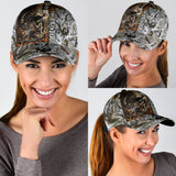 Maxcorners Bow Hunter Snow Camo Classic Cap HM40