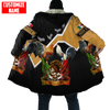 Maxcorners Rooster Confrontation Unisex Deluxe Hoodie