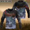 Maxcorners Deer Hunting Personalized Name 3D Over Printed Hoodie