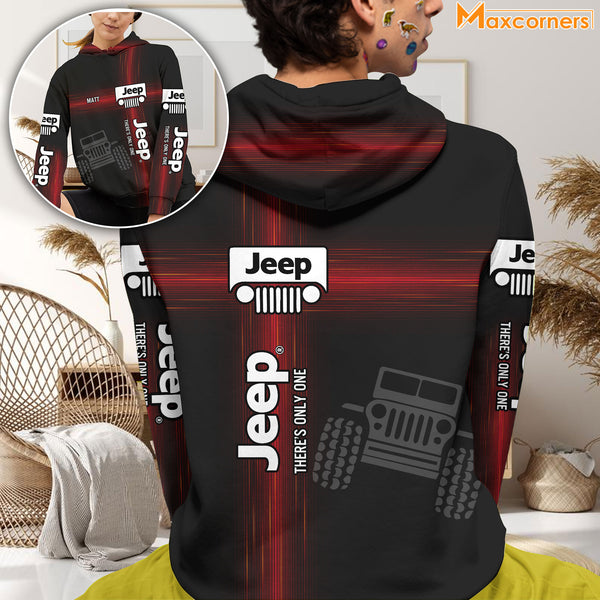 Maxcorners Personalized Name Jeep There's Only One Shirt