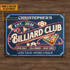 Maxcorners Personalized Club Cold Drinks Good Times Neon All Printed 3D Classic Metal Sign