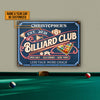 Maxcorners Personalized Club Cold Drinks Good Times Neon All Printed 3D Classic Metal Sign