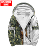 Maxcorners Deer Hunting Personalized 3D Over Printed Hoodie