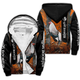 Maxcorners King Rooster Camo Unisex Deluxe Hoodie