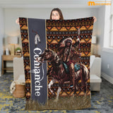 Maxcorners Native American 3D All Over Printed Blanket
