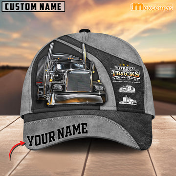 Maxcorners Personalized Truck Classic Cap
