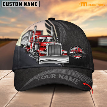 Maxcorners Personalized Truck Classic Black Cap