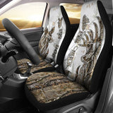 Maxcorners Hunting Her Buck And His Doe Camo Car Seat Cover