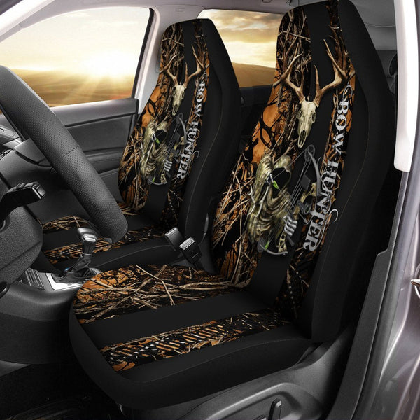 Maxcorners Bow Hunter Car Seat Cover