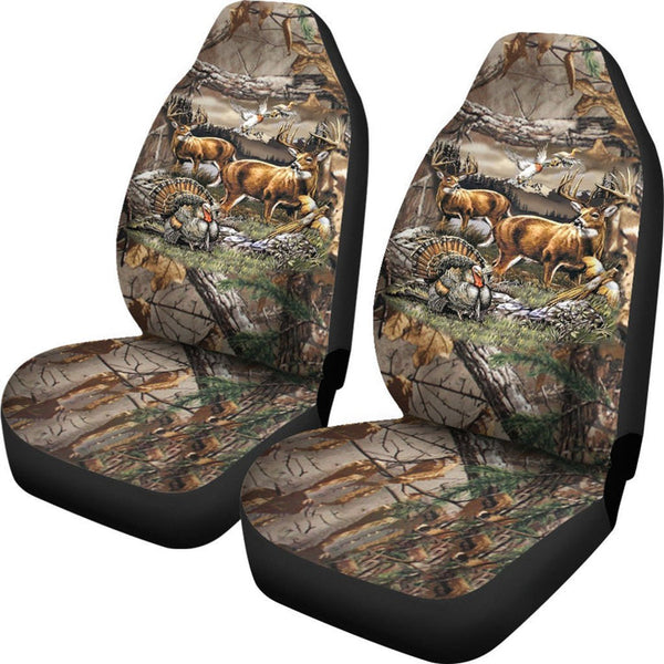 Maxcorners Deer Hunting Car Seat Cover SO2