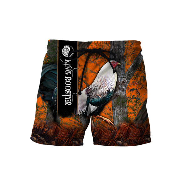 Maxcorners King Rooster Camo Unisex Deluxe Hoodie