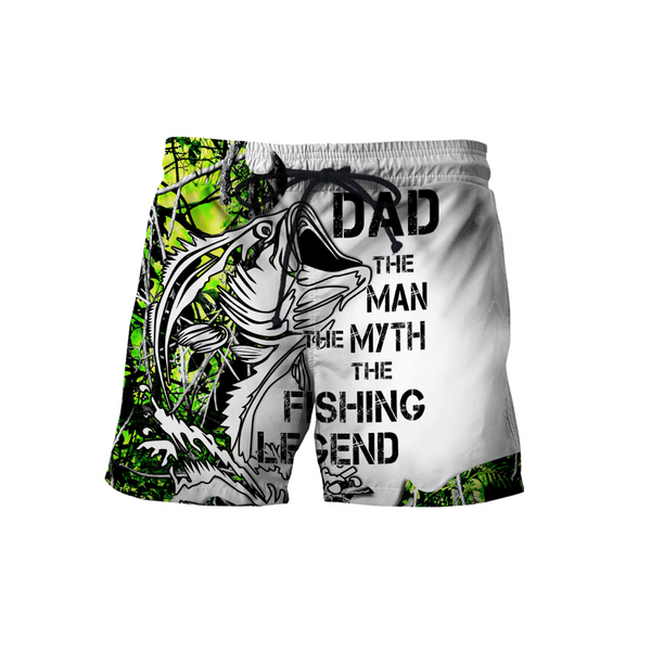 Maxcorners Custom Name Dad Bass Fishing Tattoo