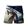 Maxcorners Custom Name Orange Trout-Salmon Fishing Design