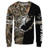Maxcorners Personalized Fishing Tattoo Full Printing 3D Shirt