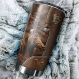 Maxcorners Horse Stainless Steel Tumbler 02