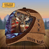 Maxcorners Custom Name Colt Deer Hunting Premium 3D Printed Cap