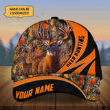 Maxcorners Custom Name Brimstone Deer Hunting Premium 3D Printed Cap