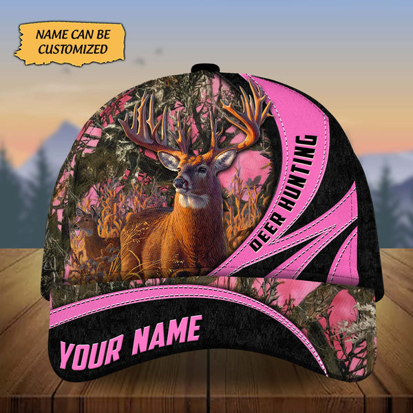 Maxcorners Custom Name Brimstone Deer Hunting Premium 3D Printed Cap