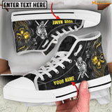 Maxcorners Pool Shut Up And Shoot Personalized Name High Top Shoes